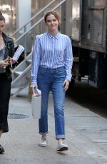 ZOEY DEUTCH on the Set of Set It Up in New York 05/17/2017
