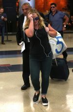 AMY POEHLER at LAX Airport in Los Angeles 06/25/2017