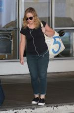AMY POEHLER at LAX Airport in Los Angeles 06/25/2017