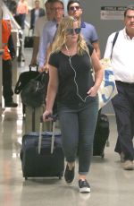 AMY POEHLER at LAX Airport in Los Angeles 06/25/2017