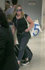 AMY POEHLER at LAX Airport in Los Angeles 06/25/2017