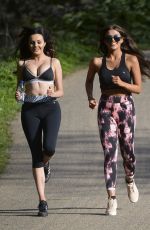 ABBIE HOLBURN and SARAH GOODHART Working at a Park in Newcastle 06/13/2017