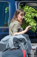 ABBY MILLER on the Set of The Sinner in New York 06/20/2017