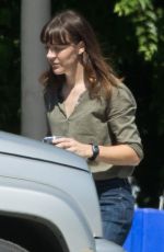 ABBY MILLER on the Set of The Sinner in New York 06/20/2017