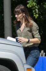 ABBY MILLER on the Set of The Sinner in New York 06/20/2017