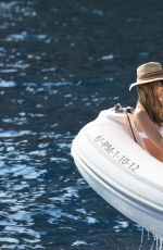 ABIGAIL ABBEY CLANCY in Bikini at a Yacht in Mallorca 06/23/2017