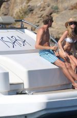 ABIGAIL ABBEY CLANCY in Bikini at a Yacht in Mallorca 06/23/2017
