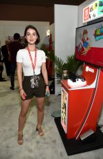 ADELAIDE KANE at Nintendo Booth at E3 Gaming Convention 2017 in Los Angeles 06/13/2017
