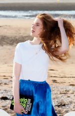 AGATHE BONITZER at 31st Cabourg Film Festival Jury Photocall 06/15/2017