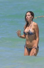 AIDA YESPICA in Bikini on the Beach in Miami 06/25/2017
