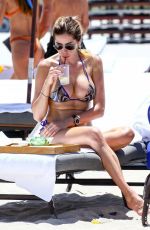AIDA YESPICA in Bikini on the Beach in Miami 06/25/2017