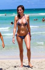 AIDA YESPICA in Bikini on the Beach in Miami 06/25/2017