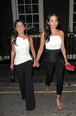 ALESHA DIXON, AMANDA HOLDEN and LAUREN SILVERMAN Night Out in London 06/21/2017