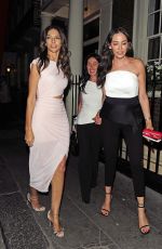 ALESHA DIXON, AMANDA HOLDEN and LAUREN SILVERMAN Night Out in London 06/21/2017