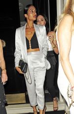 ALESHA DIXON, AMANDA HOLDEN and LAUREN SILVERMAN Night Out in London 06/21/2017