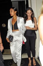 ALESHA DIXON, AMANDA HOLDEN and LAUREN SILVERMAN Night Out in London 06/21/2017