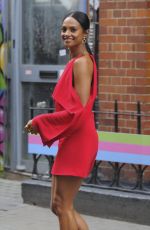 ALESHA DIXON Out and About in London 05/30/2017
