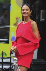 ALESHA DIXON Out and About in London 05/30/2017