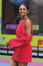 ALESHA DIXON Out and About in London 05/30/2017