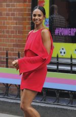 ALESHA DIXON Out and About in London 05/30/2017