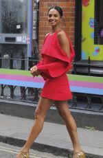 ALESHA DIXON Out and About in London 05/30/2017