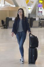 ALESSANDRA AMBROSIO at Airport in Madrid 06/03/2017