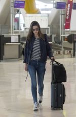 ALESSANDRA AMBROSIO at Airport in Madrid 06/03/2017