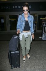 ALESSANDRA AMBROSIO at Los Angeles International Airport 06/09/2017