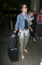 ALESSANDRA AMBROSIO at Los Angeles International Airport 06/09/2017