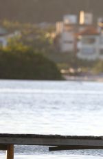 ALESSANDRA AMBROSIO Goes Fishing in Florianópolis 06/25/2017