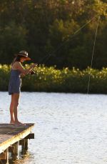 ALESSANDRA AMBROSIO Goes Fishing in Florianópolis 06/25/2017
