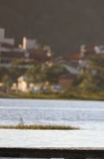 ALESSANDRA AMBROSIO Goes Fishing in Florianópolis 06/25/2017