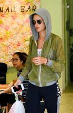 ALESSANDRA AMBROSIO Heading to a Gym in Los Angeles 06/20/2017