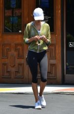 ALESSANDRA AMBROSIO Heading to a Gym in Los Angeles 06/20/2017