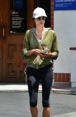 ALESSANDRA AMBROSIO Heading to a Gym in Los Angeles 06/20/2017