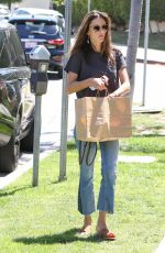 ALESSANDRA AMBROSIO in Jeans Out in Los Angeles 06/14/2017