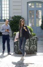 ALESSANDRA AMBROSIO Leaves Her Hotel in Madrid 06/03/2017