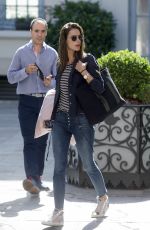 ALESSANDRA AMBROSIO Leaves Her Hotel in Madrid 06/03/2017