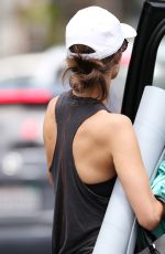 ALESSANDRA AMBROSIO Leaves Yoga Class in Santa Monica 06/19/2017