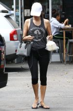 ALESSANDRA AMBROSIO Leaves Yoga Class in Santa Monica 06/19/2017