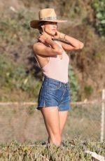 ALESSANDRA AMBROSIO on the Set of a Photoshoot for Ale by Alessandra Collection 06/19/2017
