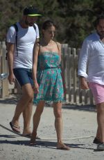 ALESSANDRA AMBROSIO Out and About in Ibiza 06/08/2017