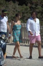ALESSANDRA AMBROSIO Out and About in Ibiza 06/08/2017