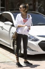ALESSANDRA AMBROSIO Out and About in Los Angeles 06/12/2017\