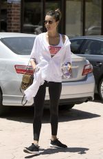 ALESSANDRA AMBROSIO Out and About in Los Angeles 06/12/2017\