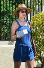 ALESSANDRA AMBROSIO Out for Breakfast in Santa Monica 06/17/2017