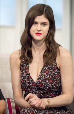 ALEXANDRA DADDARIO at Lorraine TV Show in London 06/01/2017