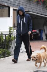 ALEXANDRA DADDARIO Out with Her Dog in Los Angeles 06/09/2017