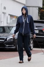 ALEXANDRA DADDARIO Out with Her Dog in Los Angeles 06/09/2017