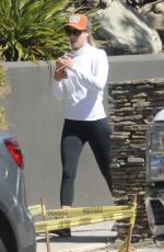 ALI LARTER Working Out in Santa Monica 06/14/2017